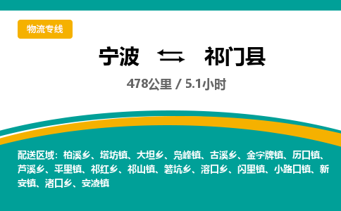 宁波到祁门县货运专线|宁波到祁门县物流公司哪家信誉好